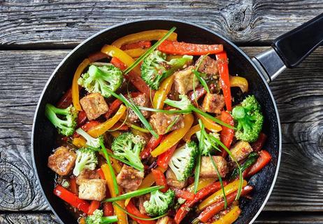 recipe tofu peppers broccoli