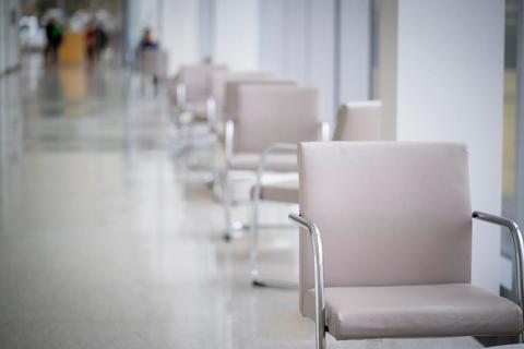 Empty waiting room