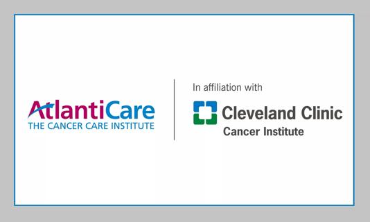 Logos of AtlantiCare and Cleveland Clinic
