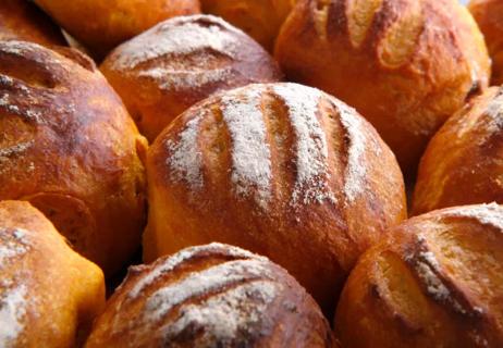 Spiced, Sweet Potato Quick Bread Rolls