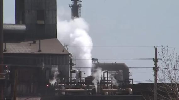 Factory smoke.