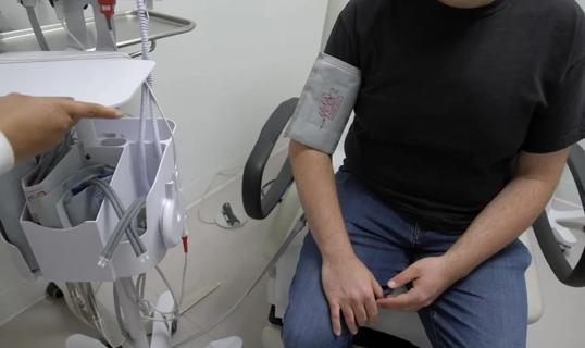 Blood pressure check