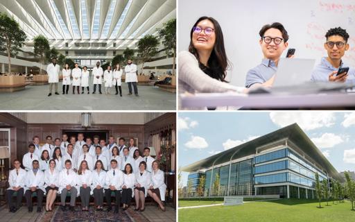 Students in the Cleveland Clinic Lerner College of Medicine