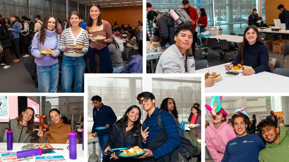 A collage of students at Cultural and Well-being Week 2026