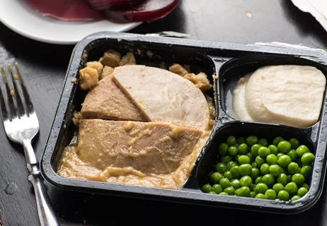 TV dinner processed foods