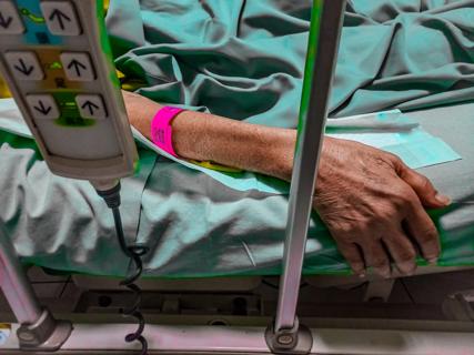 Patient in ICU