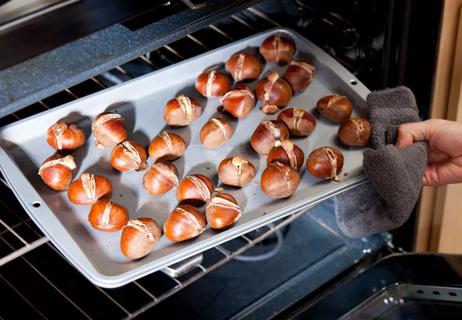 roasting chestnuts in oven
