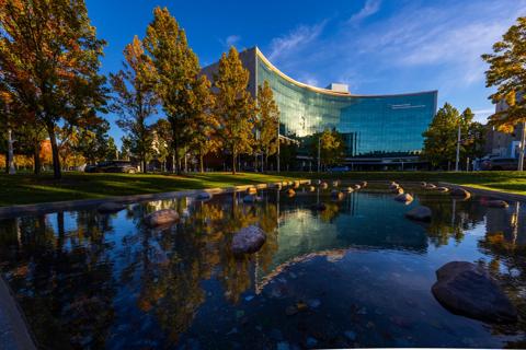 Exterior of the Miller Family Pavilion