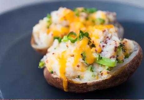 broccoli and cheese baked potatoes