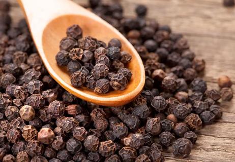 black peppercorns pepper