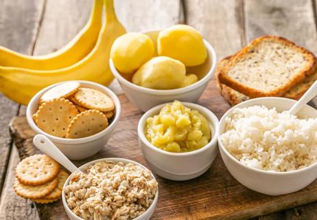 Bananas Rice Applesauce Toast BRAT diet