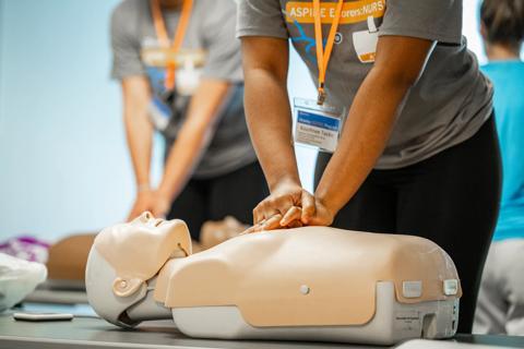 CPR training