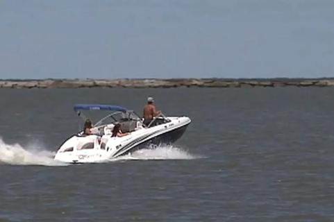 People on boat.