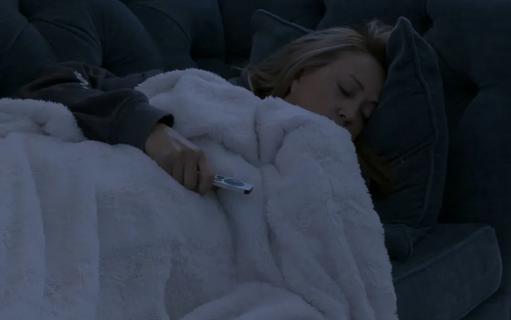 Woman sleeping