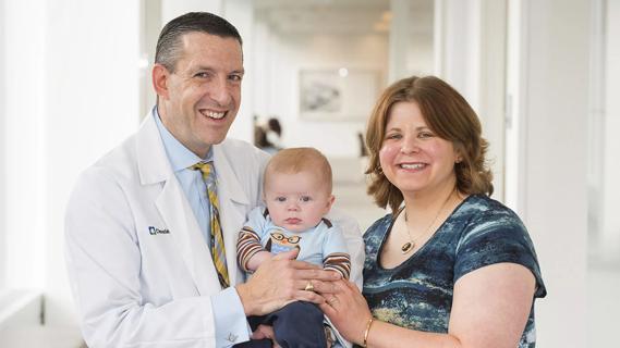 Cleveland Clinic Taussig Cancer Center leukemia patient names baby after doctor