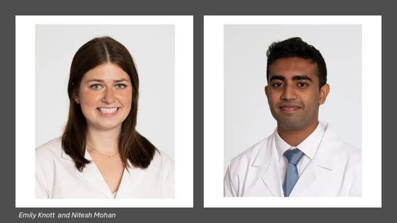 Emily Knott and Nitesh Mohan