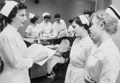 Vintage nursing photo