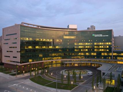 exterior of a large modern medical building