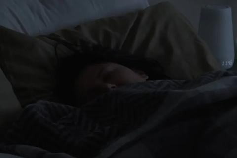 Person sleeping