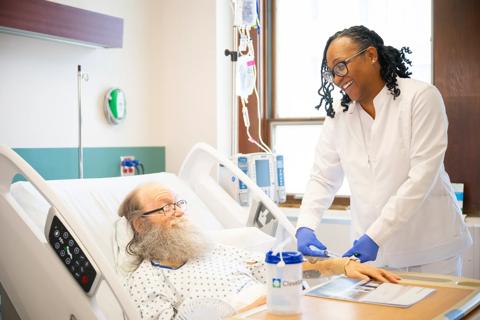 Nurse at bedside