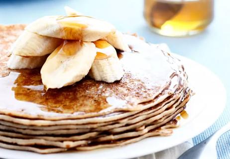 Gluten free banana pancakes