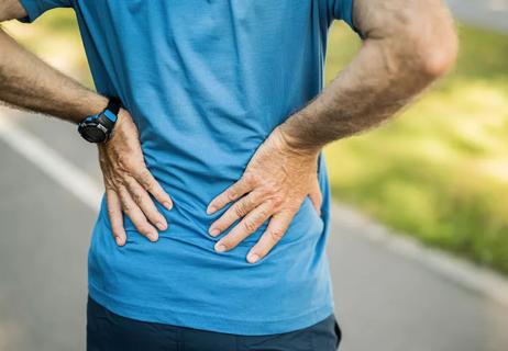 runner stopping because of back pain