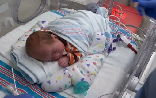 Baby in NICU