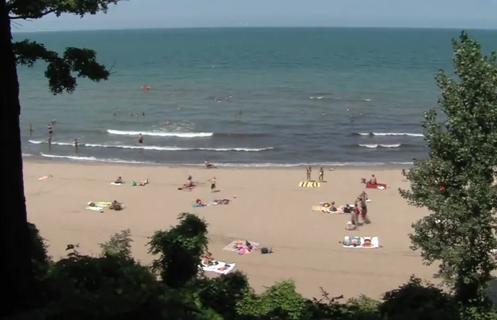 People at the beach