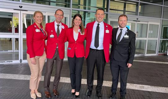 Redcoat volunteers
