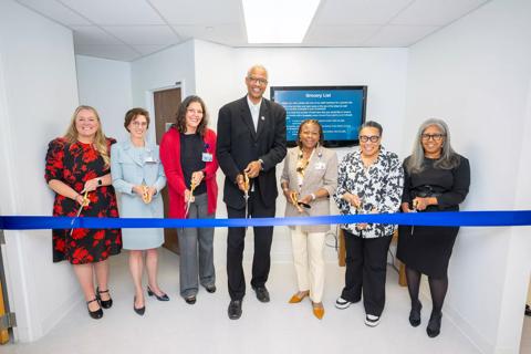 Ribbon cutting at South Pointe Hospital