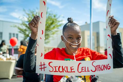 Patient with sickle cell disease