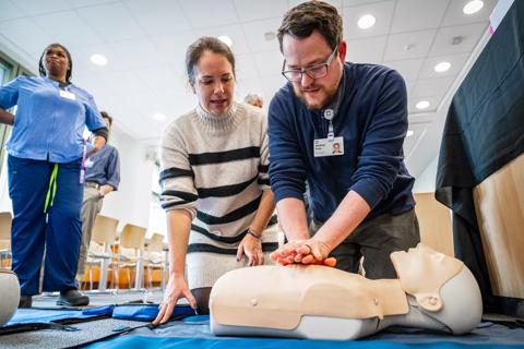 CPR training