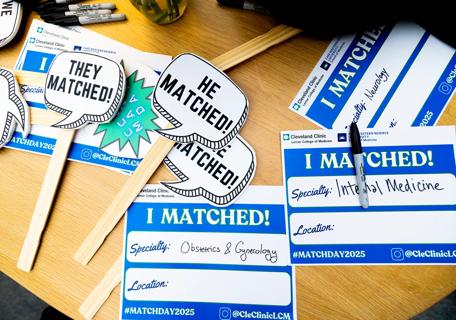 Match Day signs