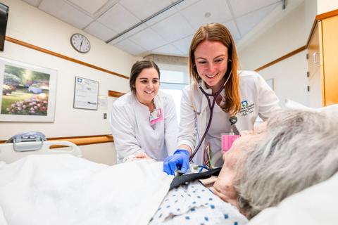 Nurses at bedside