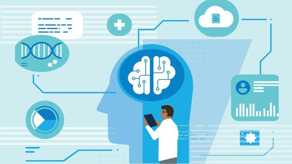 Healthcare provider using AI