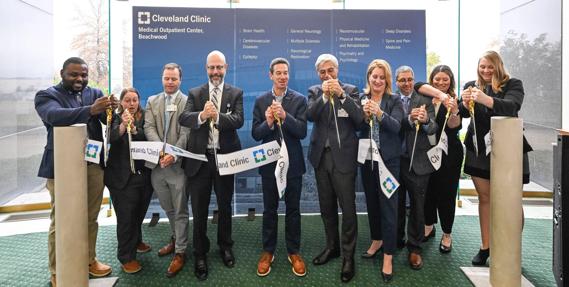 Cleveland Clinic celebrated the opening of new neurology outpatient space in Beachwood, at 3050 Science Park Dr., on Nov. 21.