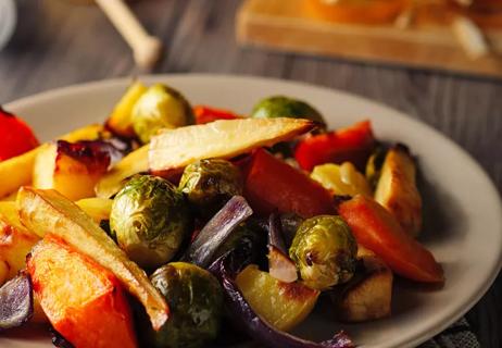 roasted winter vegetables