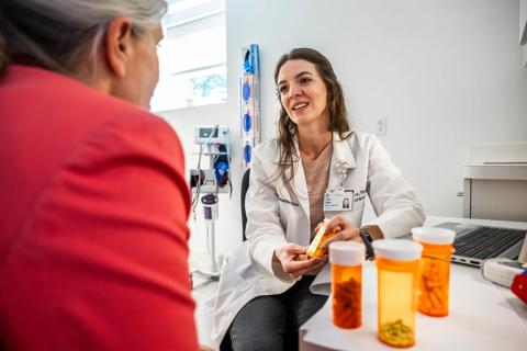Patient taking medications