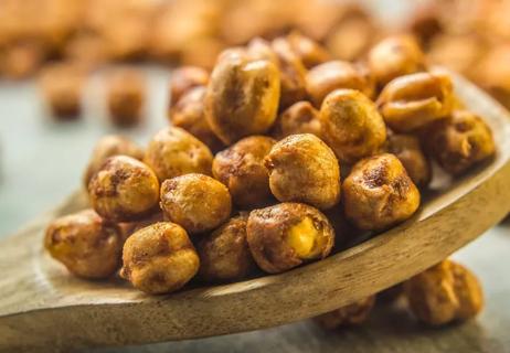 spicy roasted chickpeas