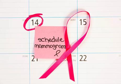 Mammogram scheduling
