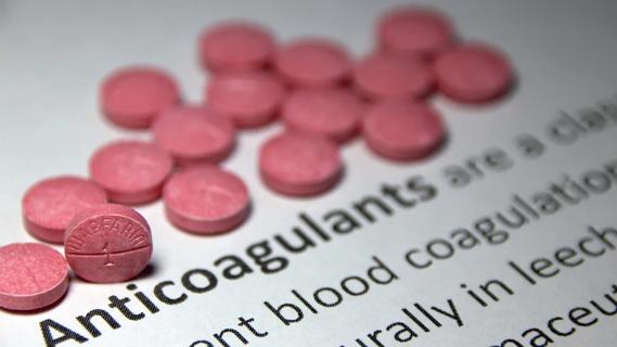 Anticoagulant sign