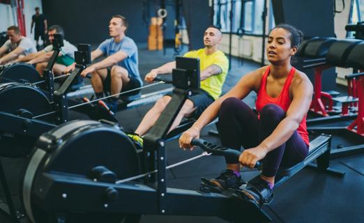Group exercise class