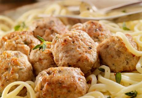 recipe: spicy Turkey zucchini meatballs