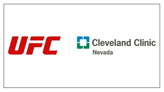 UFC, Cleveland Clinic logos