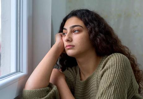 woman suffering from seasonal depression