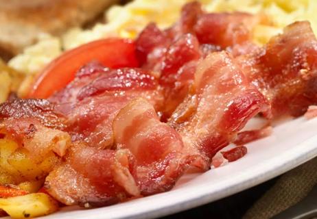 bacon for breakfast