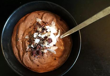 chocolate chia pudding