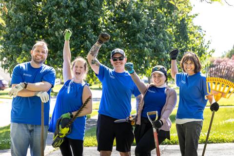 Neighbors Helping Neighbors event