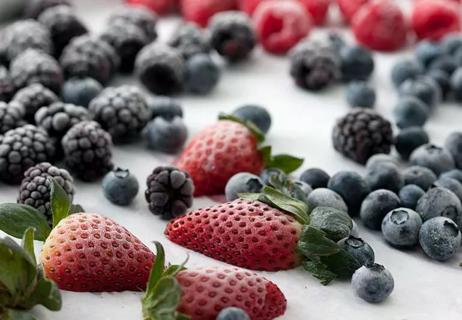 strawberries, blueberries, blackberries and raspberries