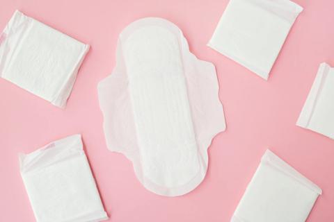 Clean menstrual pads